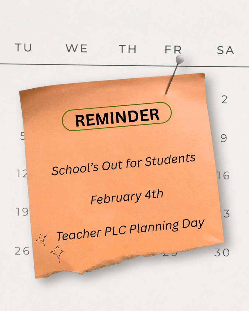 No School February 4th