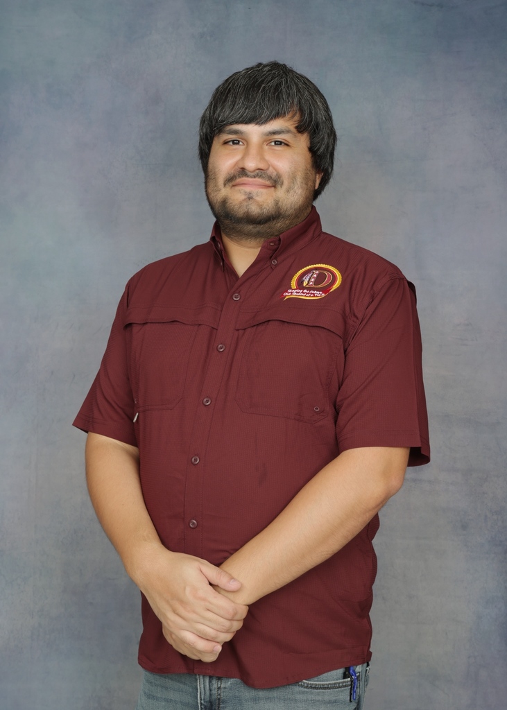Photo of Mr. Guzman, science teacher at the DAEP