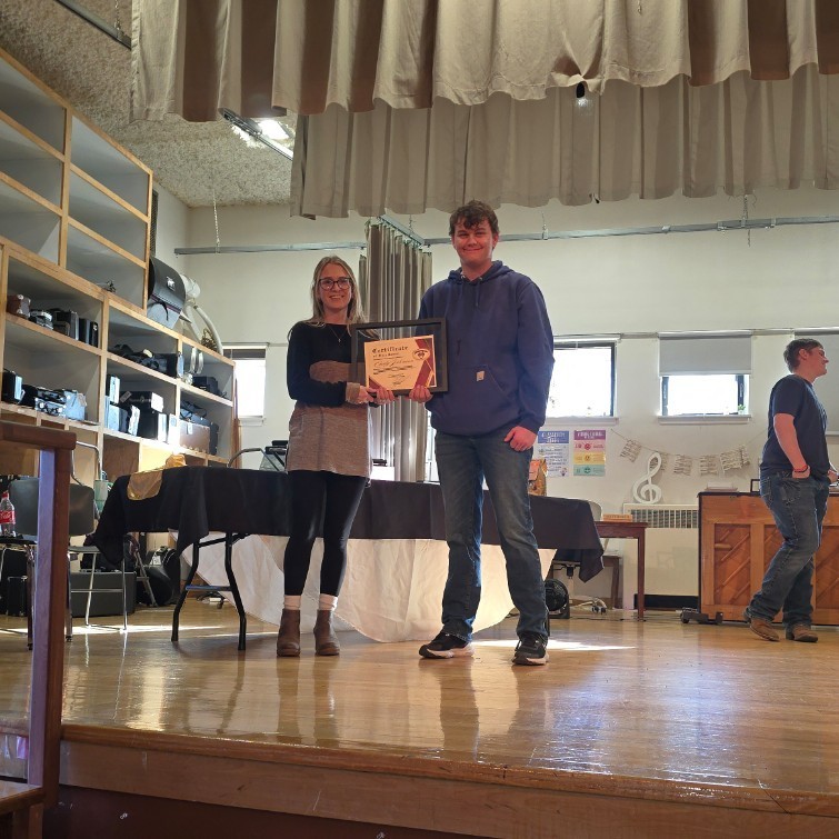 Teacher of the Quarter, Mrs. Johnson