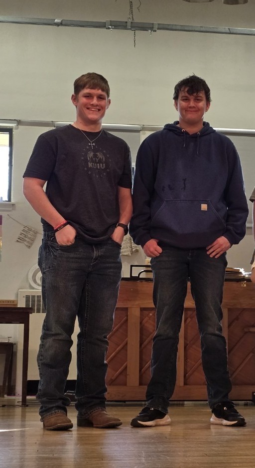 Student Council Members , Isaiah & Gauge