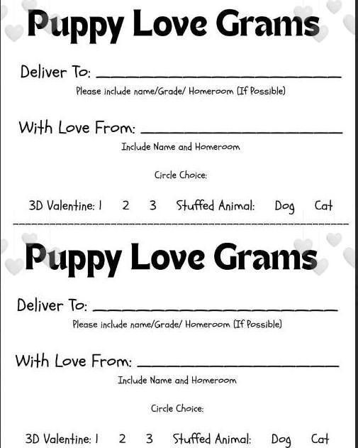 Puppy Love Valentine Grams