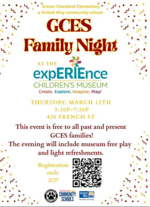 A Grovere Cleveland Family Night at the experience children's museum.