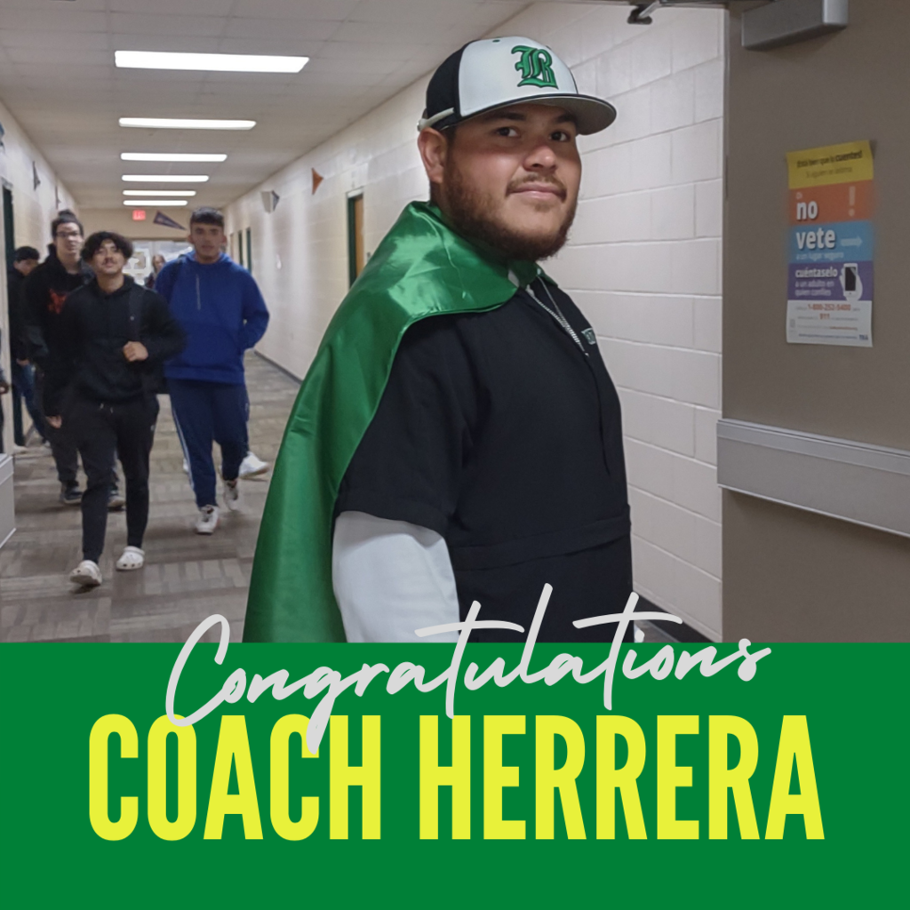 April Bobcat Boss Teacher Coach Herrera