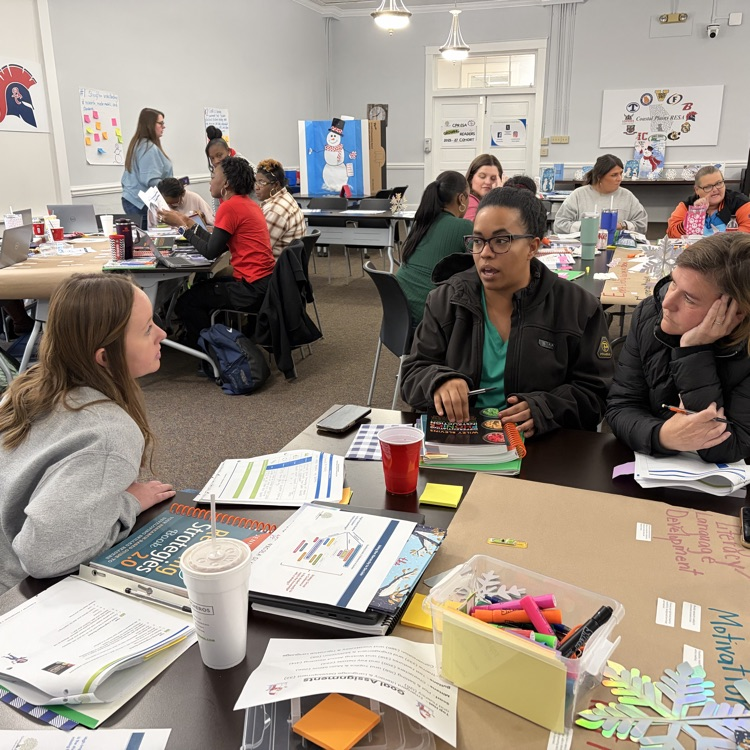 teachers collaborated at workshop