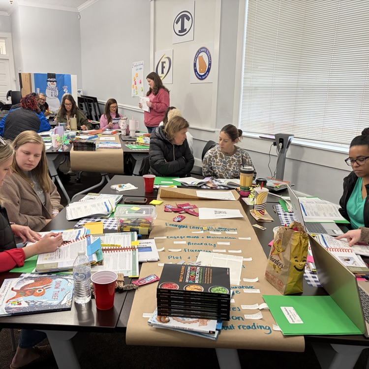 teachers collaborated at workshop