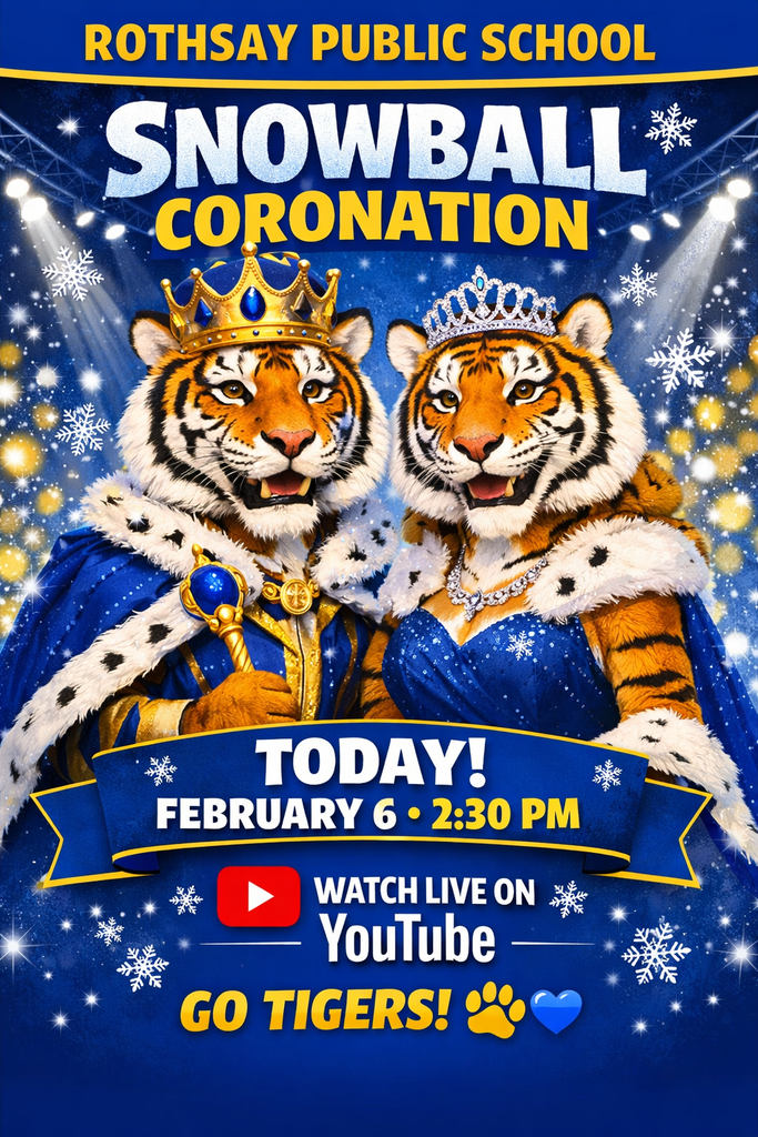 Snowball coronation at Rothsay school