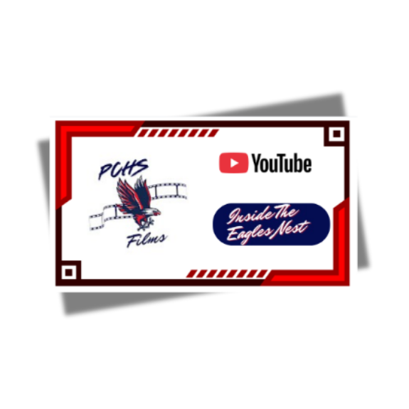 Graphic of PCHS Films: Inside the Eagles Nest