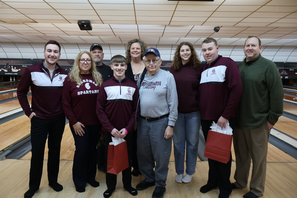 Senior bowlers and families
