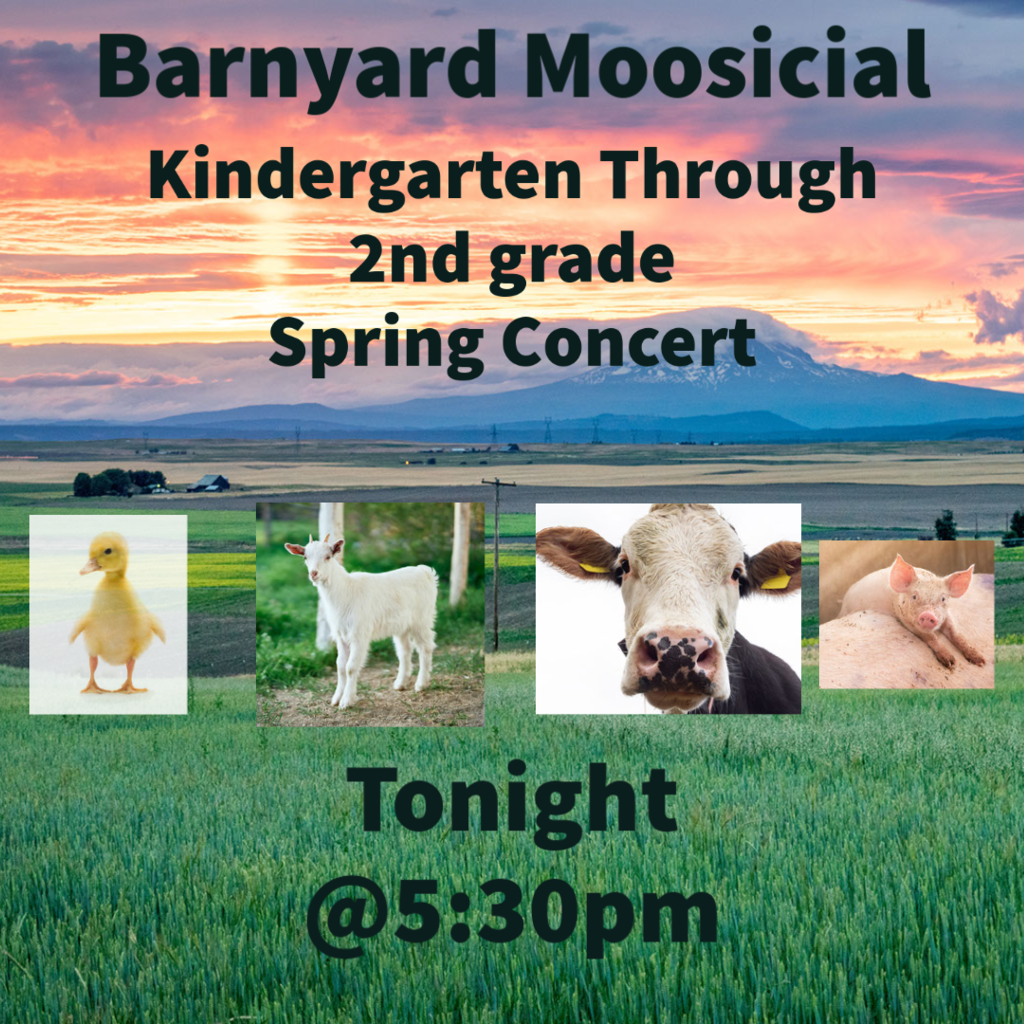 Spring concert for K-2nd