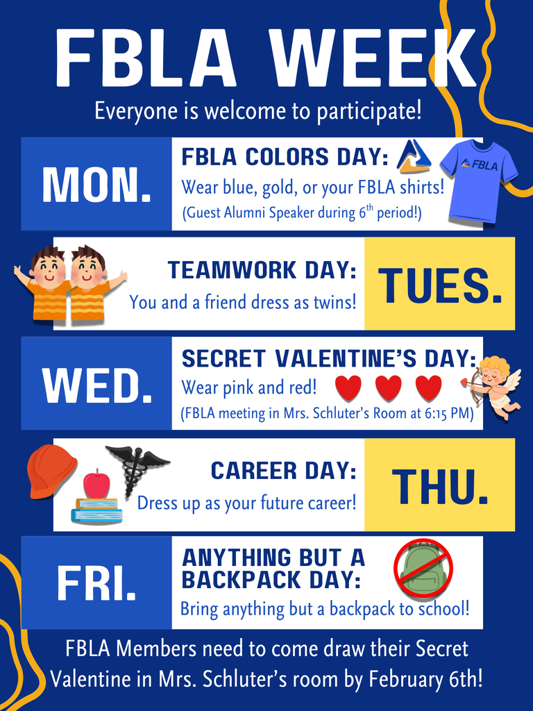 FBL Week Dress Up Days