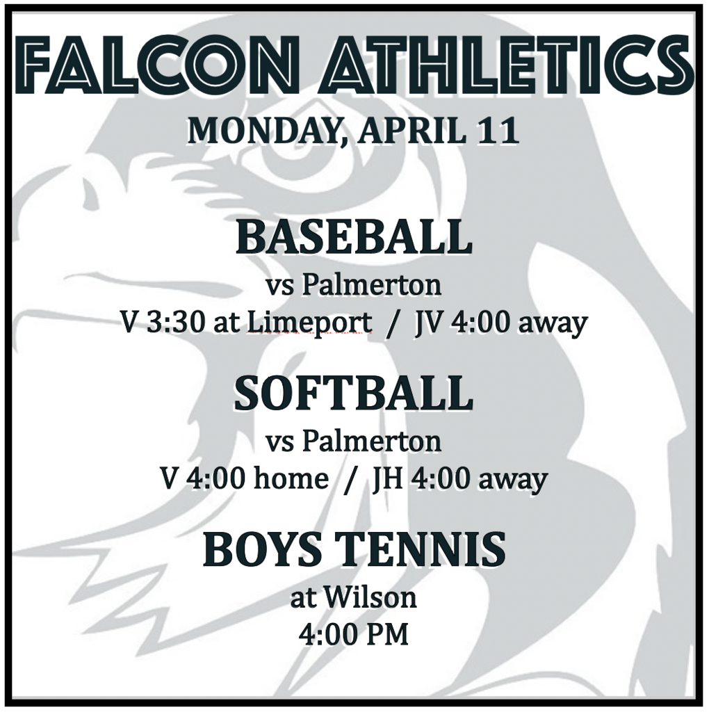 Salisbury Athletics daily schedule