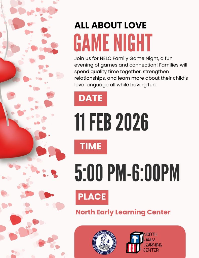 Family Game Night Flyer: Feb 11 at 5pm