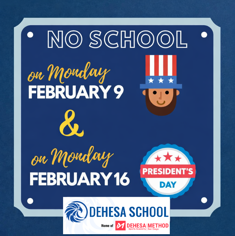 No School Monday February 16th