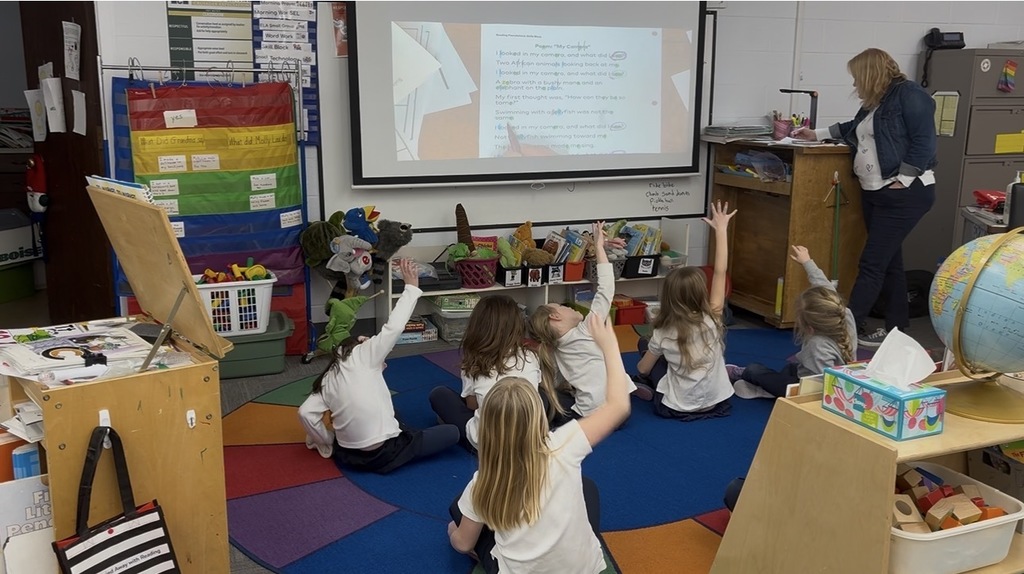 Mrs. Lamach's kindergarten class.