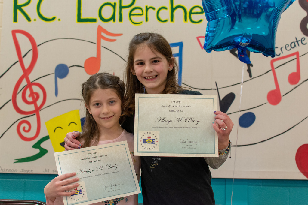 OCRS Spelling Bee participants