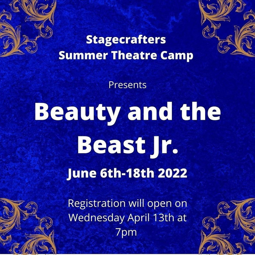 Stagecrafters registration starts on Wednesday.