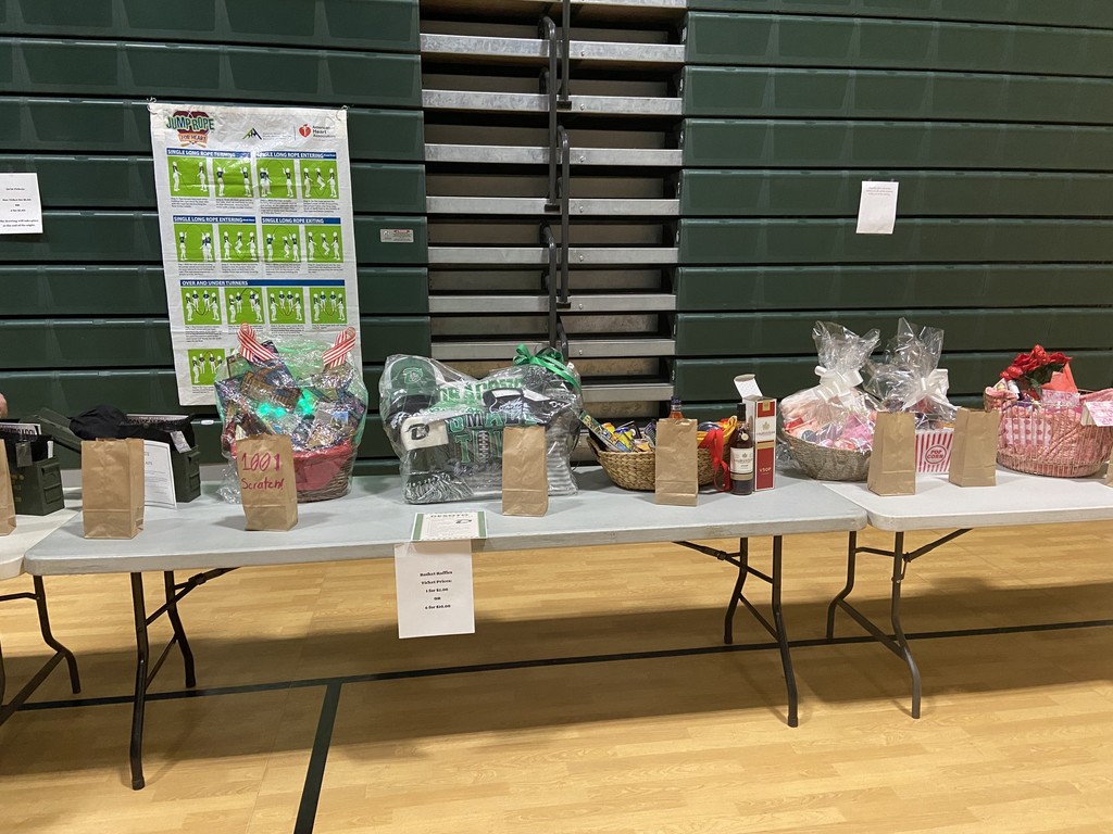 Photo of donations. 