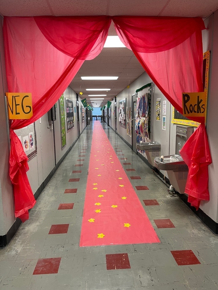 Upper Hallway for our Rock Stars!