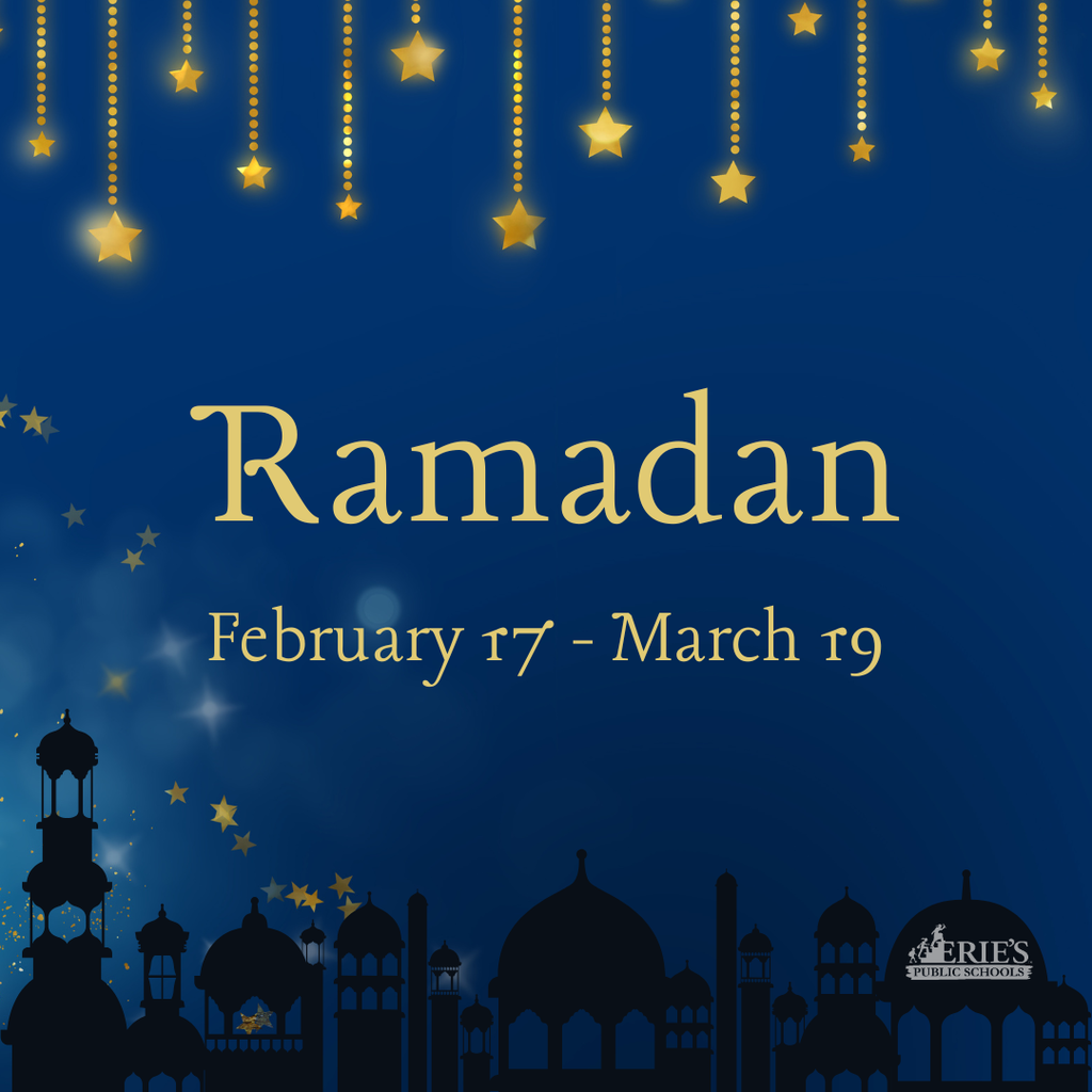 Ramadan February 17 - March 19.