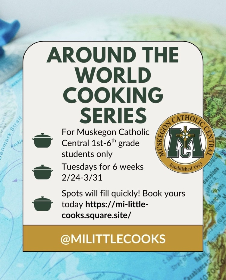 around the world cooking for grades 1-6th