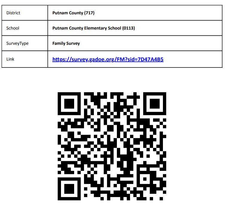 school climate survey QR code