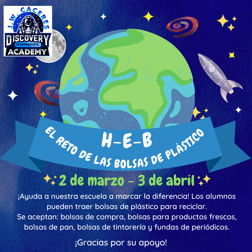 H-E-B Plastic Bag Challenge Flyer Spanish