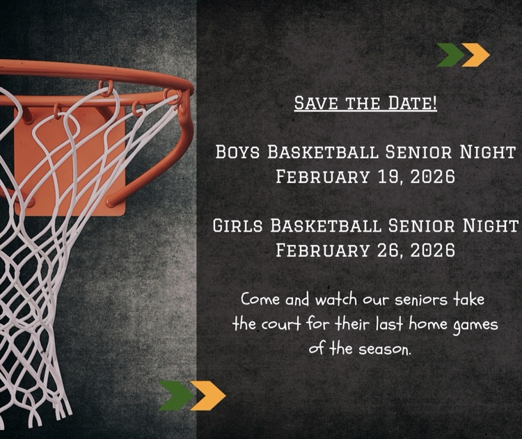 Save the Date! Basketball Senior Night!