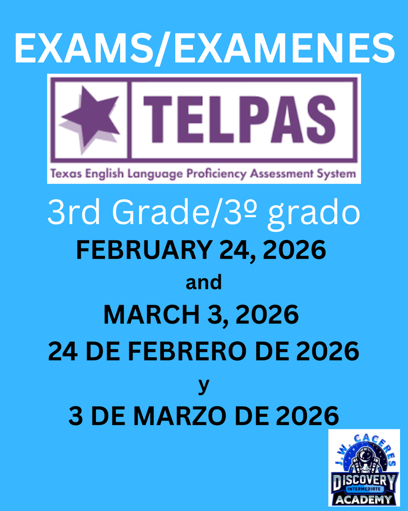 3rd Grade TELPAS Testing Dates