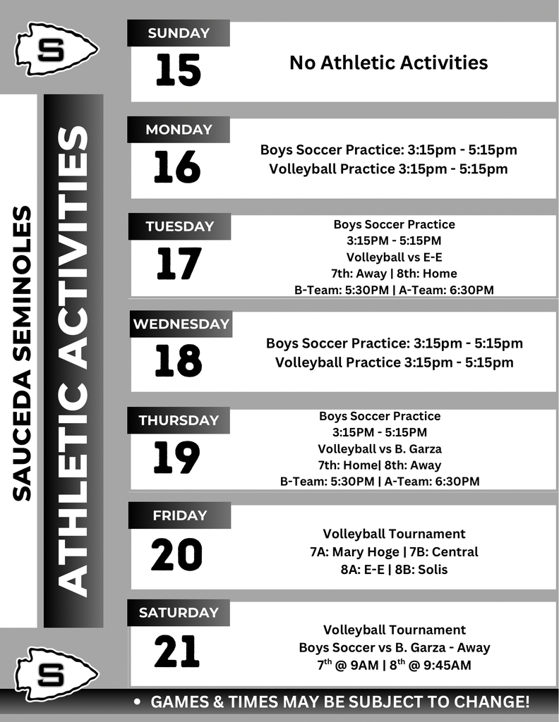 Sauceda Seminoles Athletic Activities II (1)