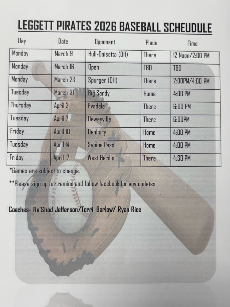 2025/26 baseball schedule 