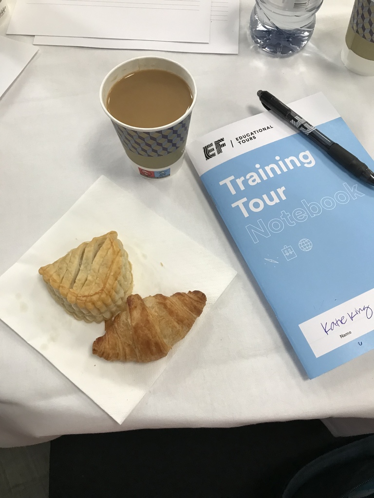 Coffee and biscut and training tour manual