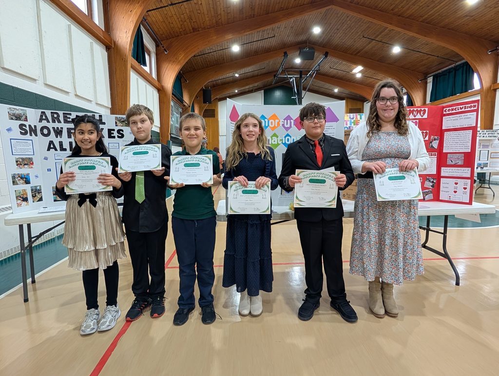 2026 Science fair award winners