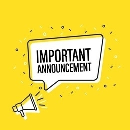 announcement 