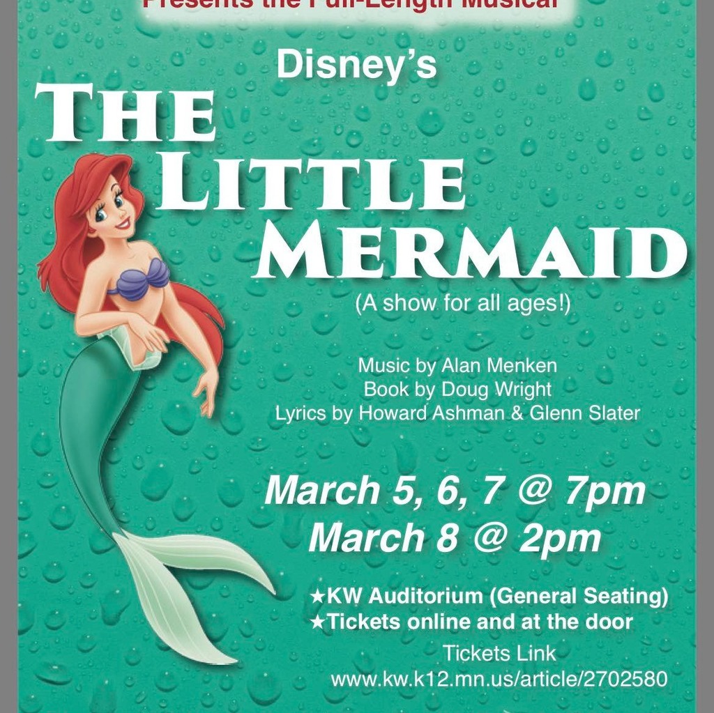 information on The Little Mermaid theatre production