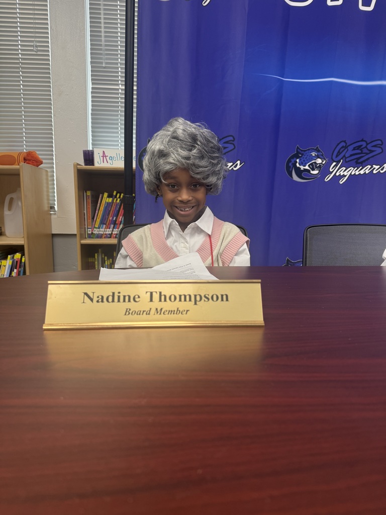 G.W. Carver Elementary School Students Impersonates JDCSD's School Board in honor of School Board Recognition Week
