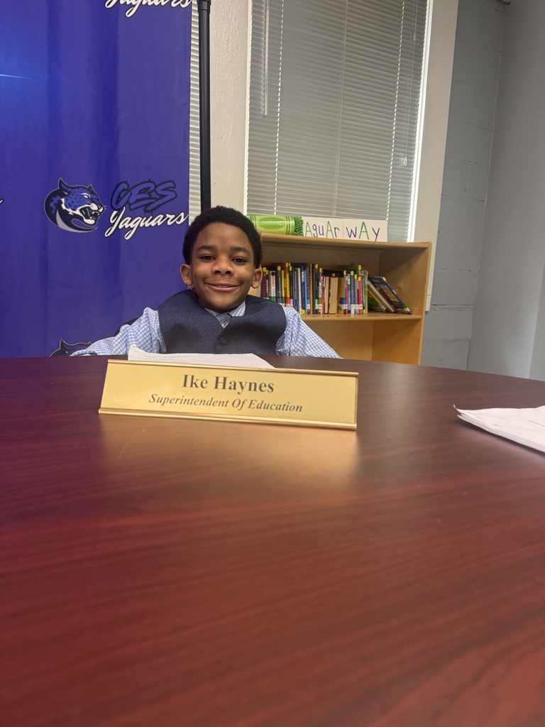 G.W. Carver Elementary School Students Impersonates JDCSD's School Board in honor of School Board Recognition Week