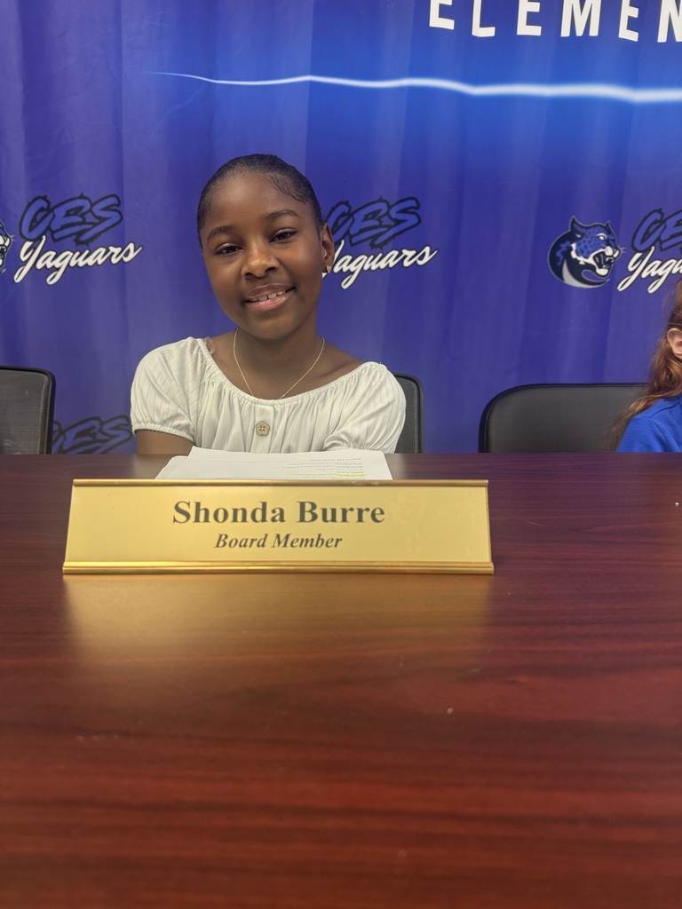 G.W. Carver Elementary School Students Impersonates JDCSD's School Board in honor of School Board Recognition Week
