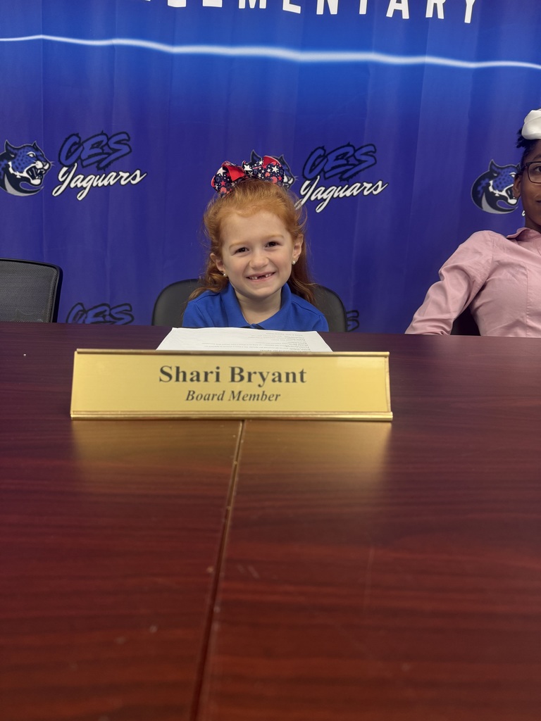 G.W. Carver Elementary School Students Impersonates JDCSD's School Board in honor of School Board Recognition Week