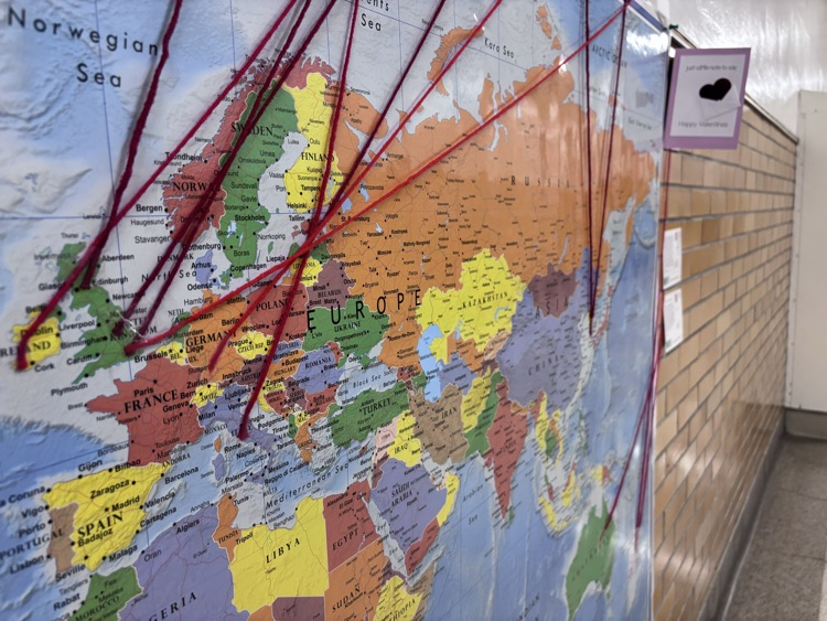 Valentines from Around the World at Coburn