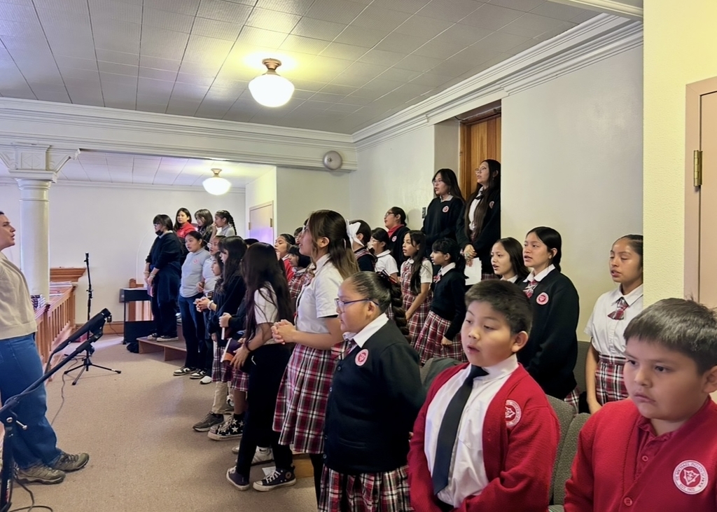 Choir singing
