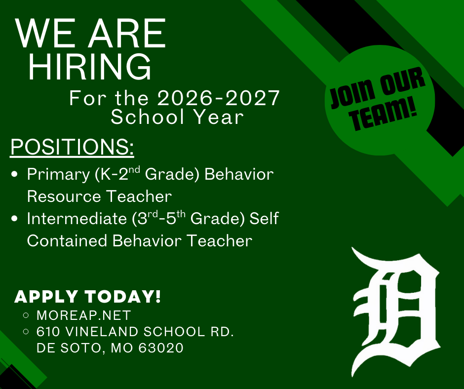 We are hiring flyer