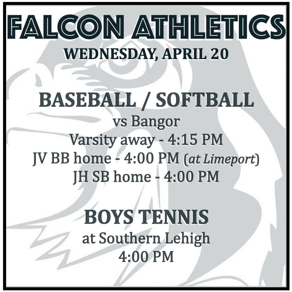 Salisbury Athletics daily schedule