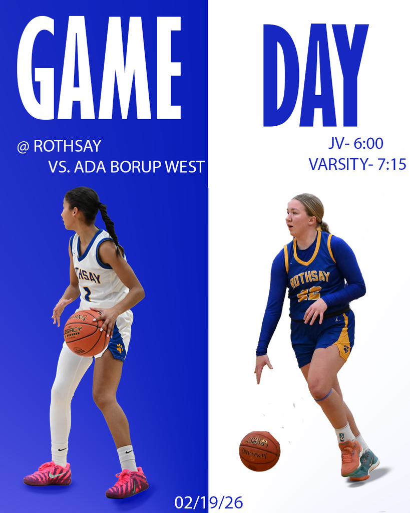 Girls' home game against Ada-Borup West starting at 6:00PM.