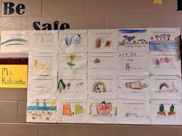 Drawings students made.