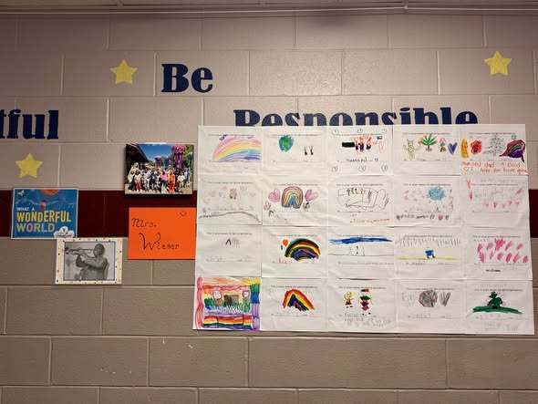 Drawings students made.