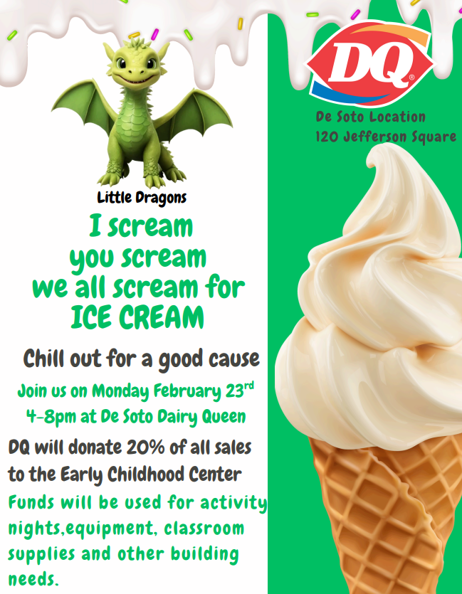 Photo of fundraiser flyer. 