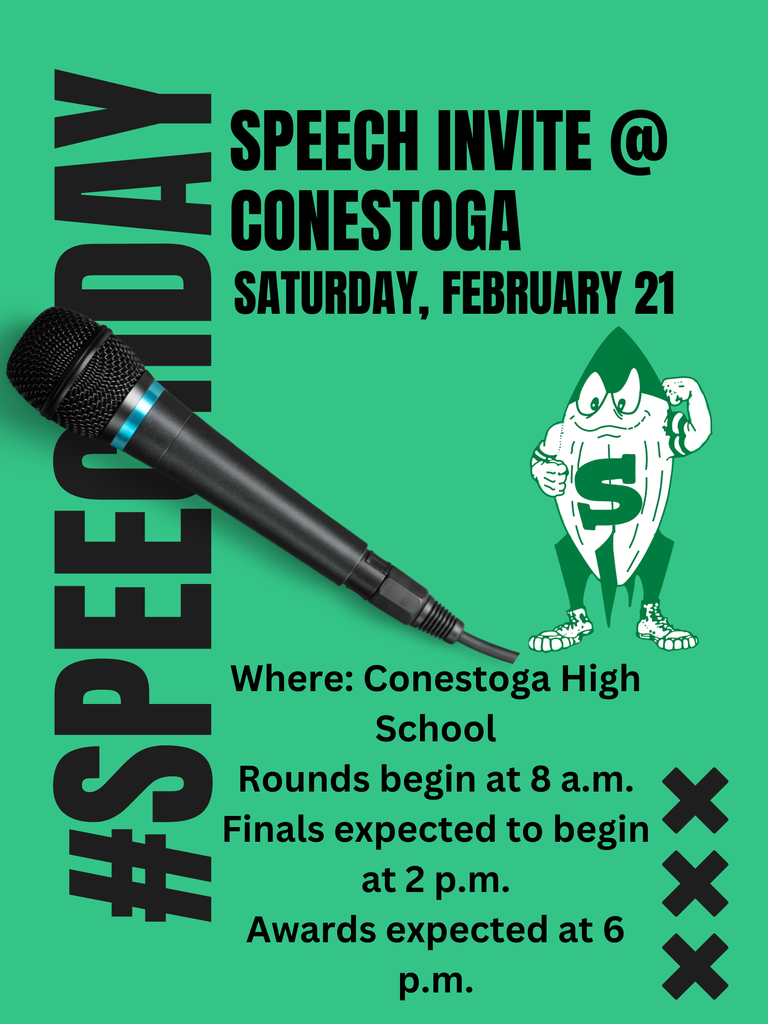 High School Speech Invite @ Conestoga