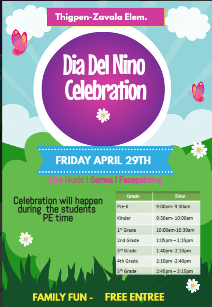 Dia del nino celebration