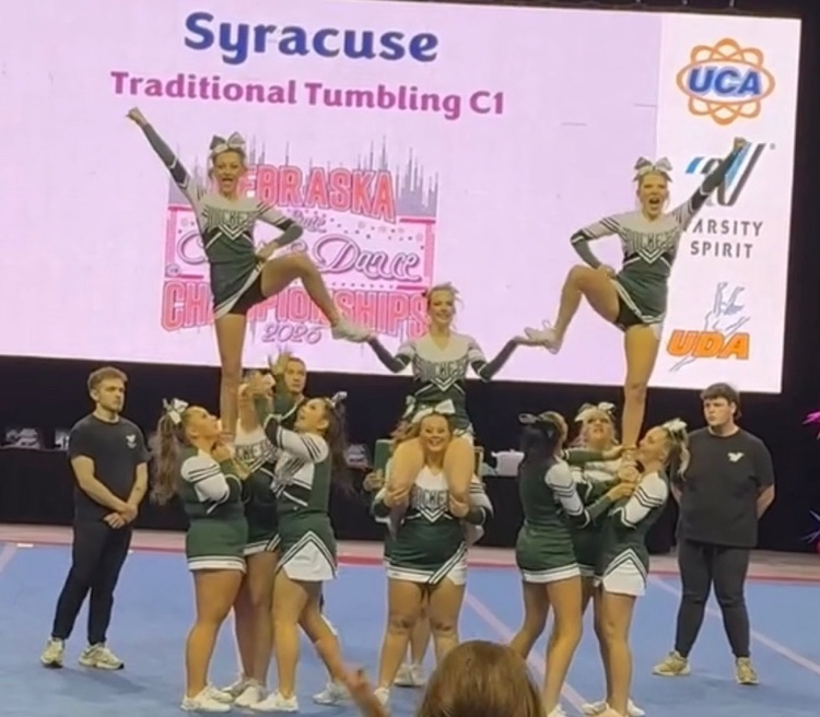 Cheer at State competition 