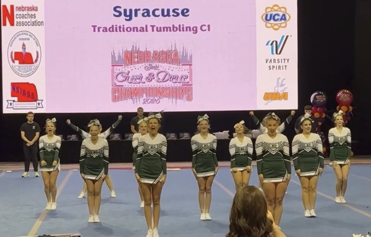 Cheer at State competition 